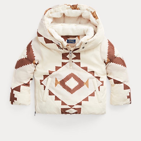 Ralph Lauren Water-Repellent Down Quarter-Zip Jacket - Picture 2 of 2